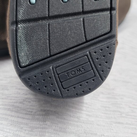 Toms - Men’s Brown Waxed Twill Cordones - Picture 11 of 11